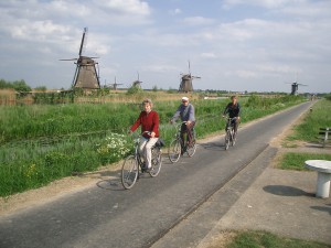 fietsen kinderdijk